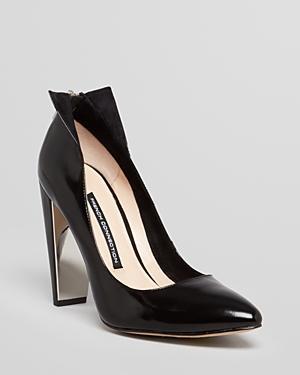 French Connection Pointed Toe Pumps - Myka High Heel