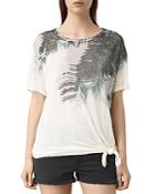 Allsaints Guinea Heny Printed Knot Tee