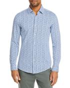 Boss Hank Geo Print Slim Fit Shirt