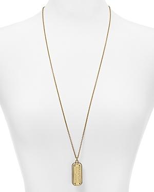 Marc By Marc Jacobs Standard Supply Pendant Necklace, 32