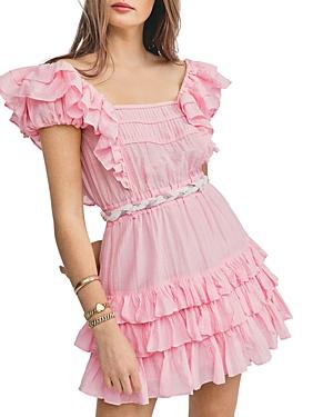 Loveshackfancy Ivoire Ruffled Mini Dress