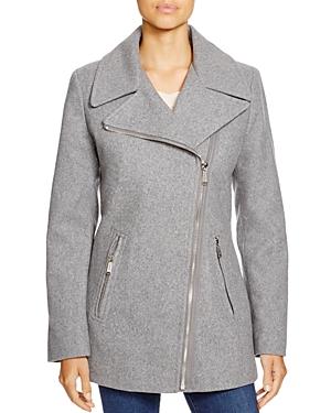 Calvin Klein Asymmetric Zip Coat