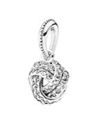 Pandora Pendant - Sterling Silver & Cubic Zirconia Sparkling Love Knot