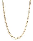 Thin Link Collar Necklace In 14k Yellow Gold, 19 - 100% Exclusive