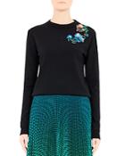 Mary Katrantzou Lizzie Sequin-embellished Sweater