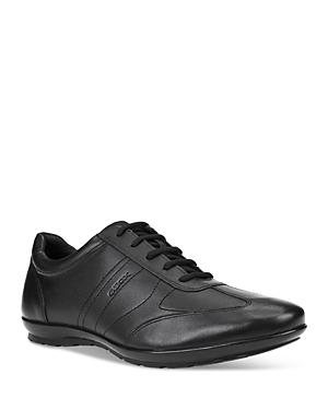 Geox Men's Symbol Leather Oxfords