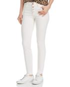 Mother The Pixie Button-fly Skinny Jeans In Taste The Rainbow