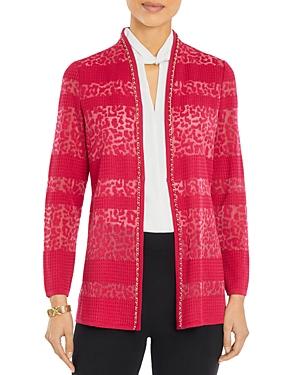 Misook Textured Burnout Jacket