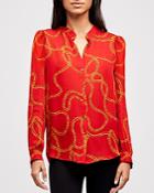 L'agence Florent Silk Blouse