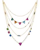 Aqua Multicolor Layered Necklace, 26 - 100% Exclusive