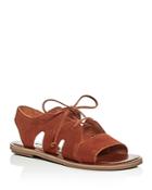 Toms Women's Calipso Suede Lace Up Sandals
