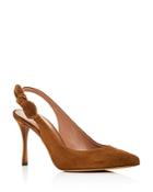 Tabitha Simmons Women's Millie Slingback Pointed Toe Pumps