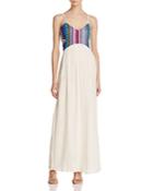 Saylor Embroidered Cutout Maxi Dress - 100% Exclusive