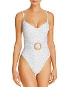 Weworewhat Danielle One Piece Swimsuit