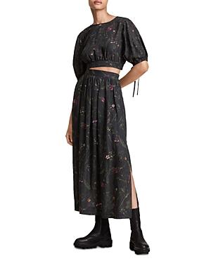 Allsaints Asta Heligan Maxi Skirt