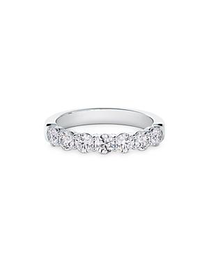 De Beers Forevermark Platinum Engagement And Commitment Diamond Seven Stone Band