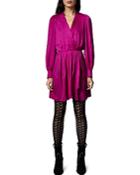 Zadig & Voltaire Long Sleeve Mini Dress