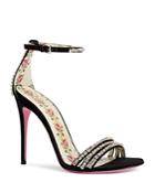 Gucci Ilse Embellished Ankle Strap Sandals