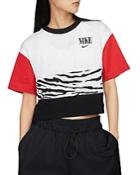 Nike Essential Color-block Cropped Top