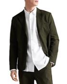 Ted Baker Slim Fit Rounded Hem Shirt