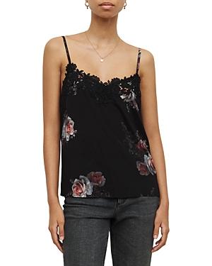 Allsaints Lexi Juliette Lace Trim Camisole Top