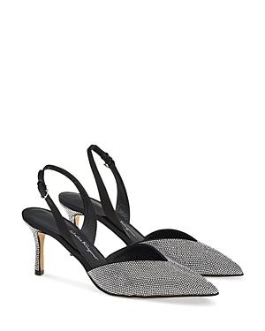 Salvatore Ferragmao Women's Ileen Embellished Slingback Pumps