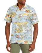 Tommy Bahama Marina Beach Silk Regular Fit Short-sleeve Shirt