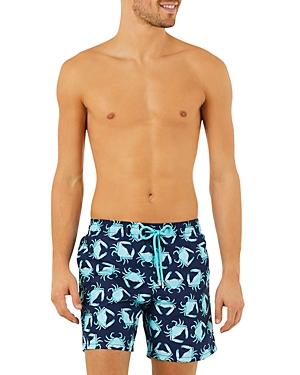Vilebrequin Only Crabs Print Swim Trunks