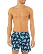 Vilebrequin Only Crabs Print Swim Trunks