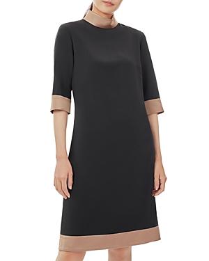 Misook Crepe De Chine Sheath Dress