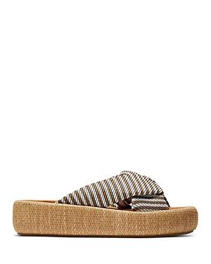 Clergerie Women's Andrewti Wrapped Strap Platform Sandals