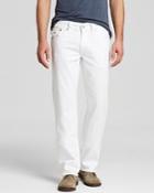 True Religion Jeans - Ricky Straight Fit In Optic White