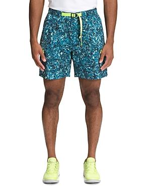 The North Face Class V Belted Lichen Print 7 Shorts