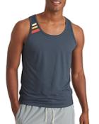 Marine Layer Sport Pieced Stripe Tank
