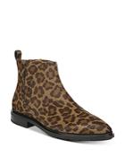 Via Spiga Women's Emelin Leopard-print Ankle Boots