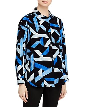 Karl Lagerfeld Paris Abstract Printed Top