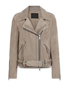 Allsaints Rosen Suede Fringe Jacket