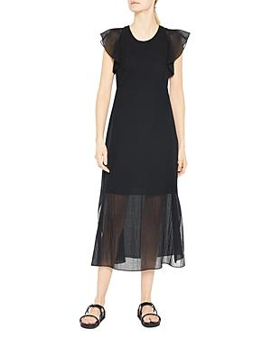 Theory Ruffle Sleeve Dress