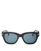Tom Ford Men's Snowdon Square Sunglasses, 52mm