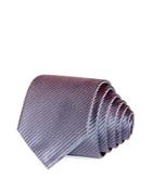 Hugo Diagonal Stripe Silk Skinny Tie