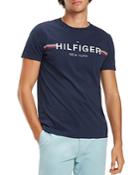 Tommy Hilfiger Corp Flag Logo Graphic Tee