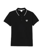 Kenzo Tiger Crest Tipped Slim Fit Polo