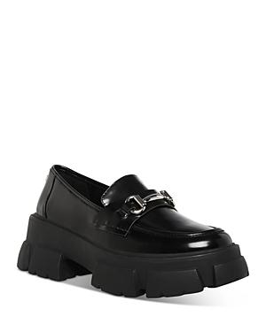 Steve Madden Women's Trifecta Platform Lug Sole Loafers