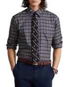 Polo Ralph Lauren Cotton Twill Plaid Custom Fit Button Down Shirt
