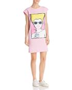 Boutique Moschino Graphic T-shirt Dress