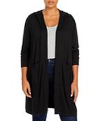 Marc New York Plus Size Hooded Duster Cardigan