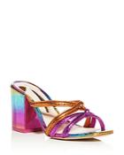 Sophia Webster Women's Freya Glitter Block-heel Sandals