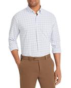Peter Millar Saltwood Poplin Plaid Long Sleeve Shirt