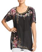 Johnny Was Collection Alyssa Embroidered Tunic