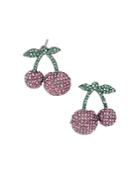 Baublebar Mykonos Mixed Crystal Cherry Bomb Drop Earrings In Gold Tone